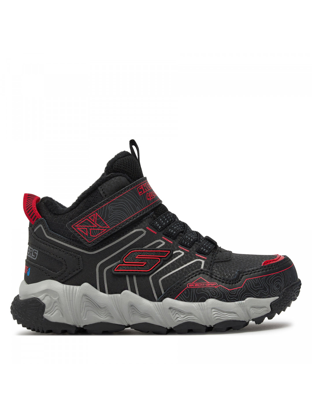 Sneakersy Skechers Combex 406422L BKRD Černá